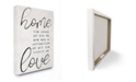 Stupell Industries Home and Love - Story of Who We Are Canvas Wall Art, 30" x 40"